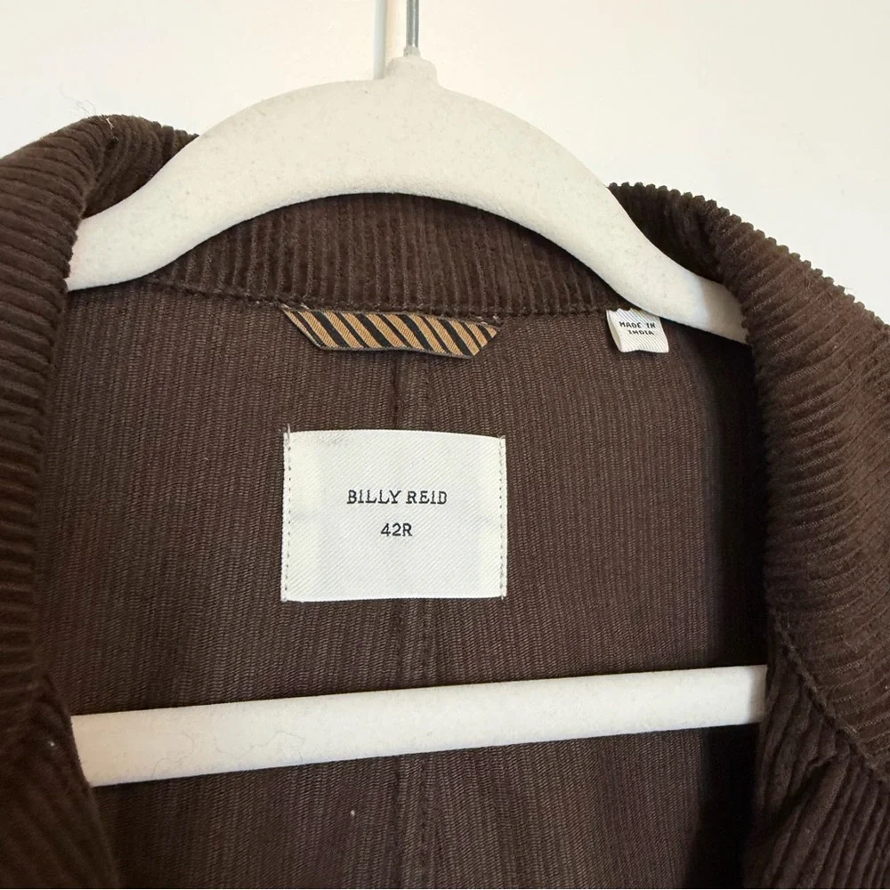 Billy Reid Corduroy Blazer Mens Sport Coat